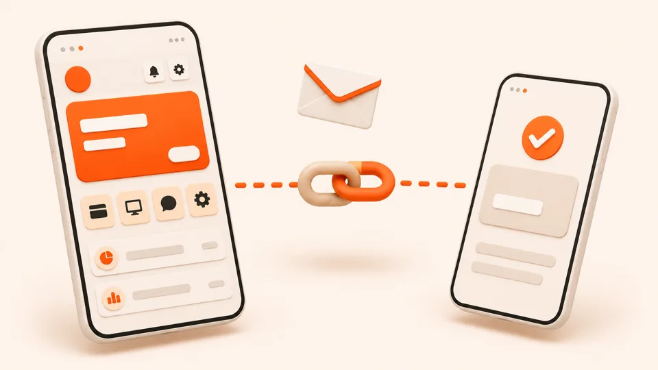 Привязка услуг другого абонента: два смартфона связаны через СМС-код